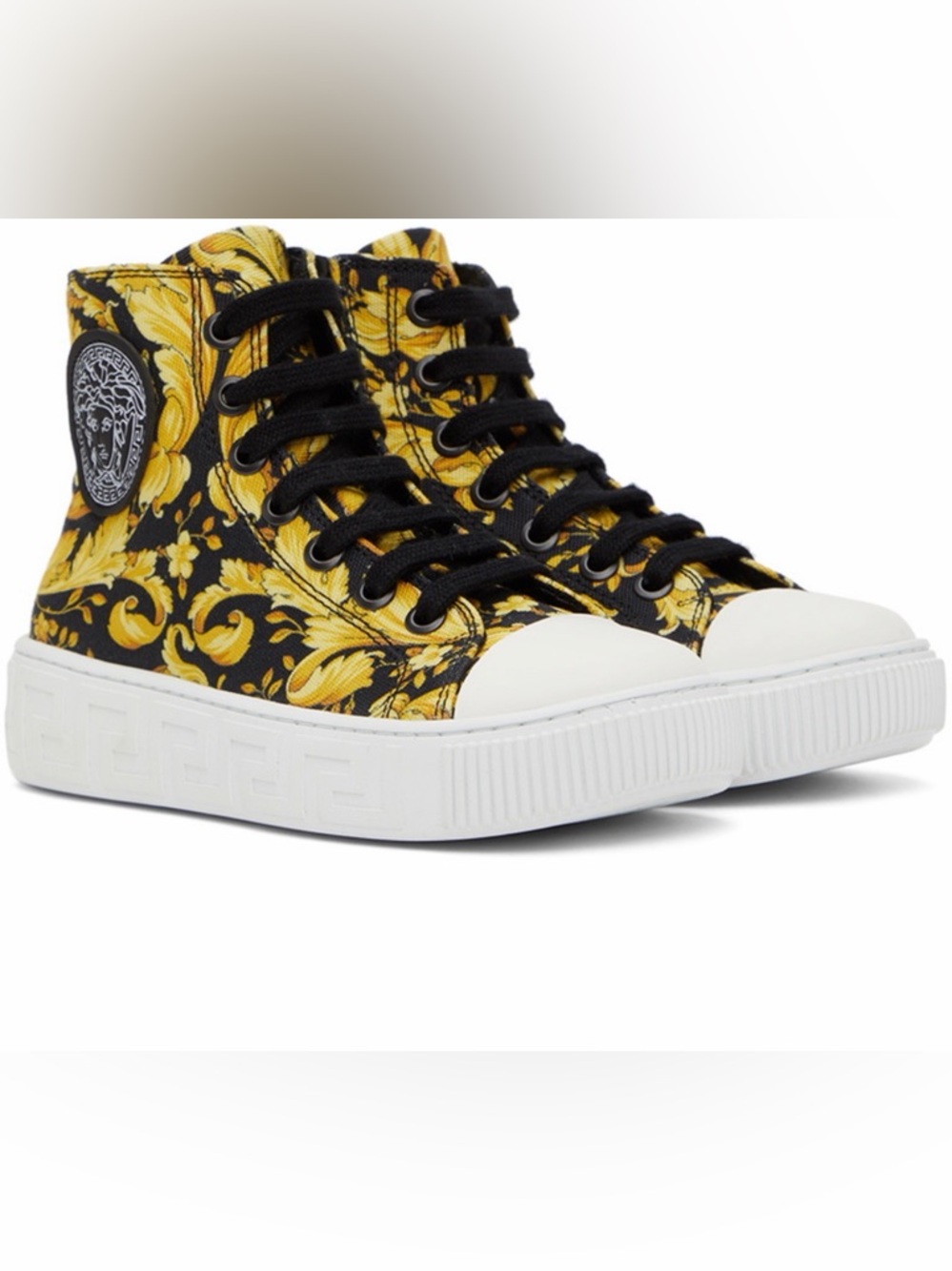 Versace high top Greca sneakers